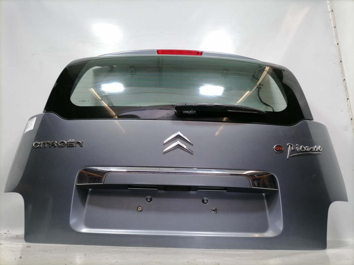 Citroen C3 Picasso original Heckklappe mit Heckscheibe KTH Thorium Grau Bj.2010